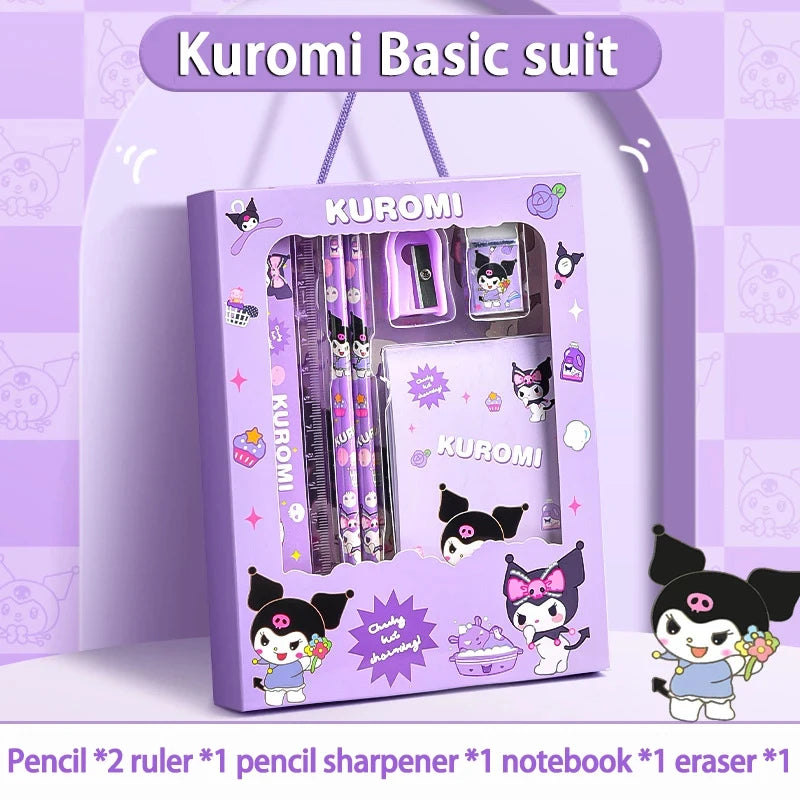 Sanrio Kuromi Melody Cinnamoroll Stationery Gift Box