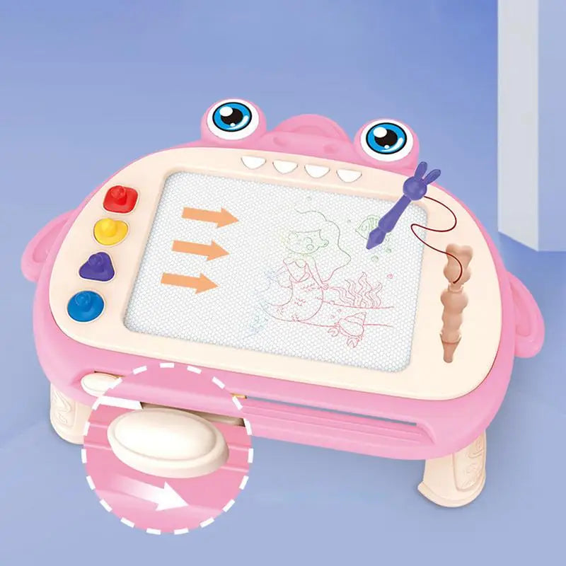 Learning Board With Frog Design Writing Painting Doodle Pad Toddler Learning Toys Table