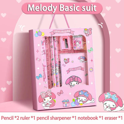 Sanrio Kuromi Melody Cinnamoroll Stationery Gift Box